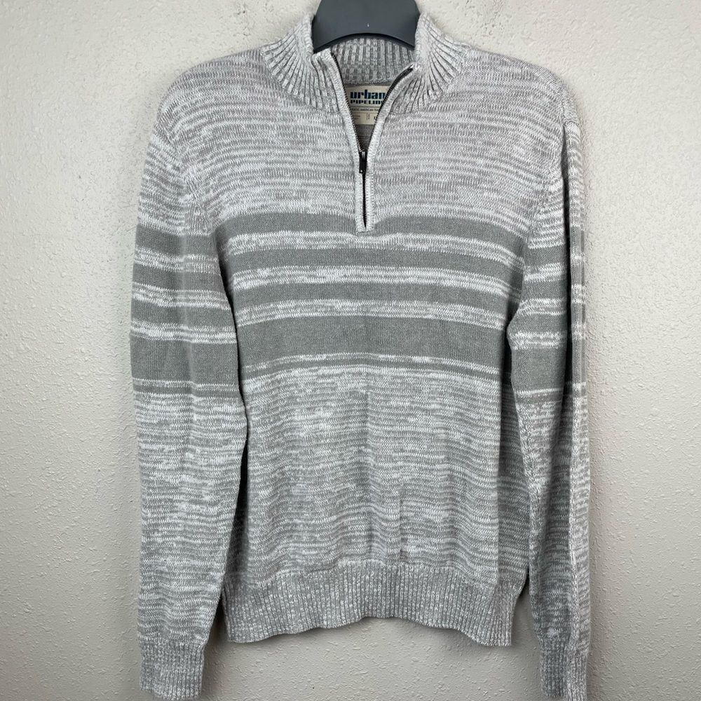 Urban Pipeline Quarter Zip Sweater Pullover Sweatshirt Size XL EUC